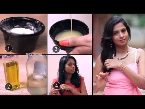 வீட்டிலேயே இயற்கை முறையில் Hair Straightening செய்யலாம் - Beauty Tips in Tamil