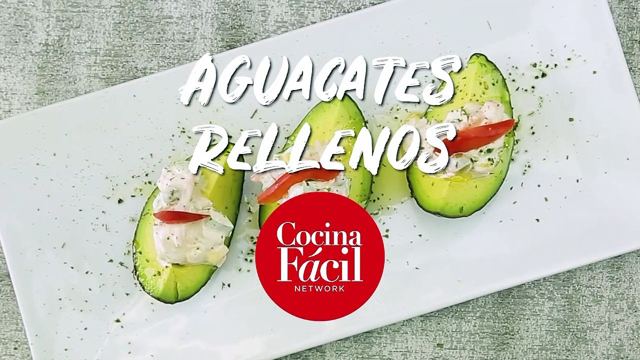 Cómo hacer aguacates rellenos