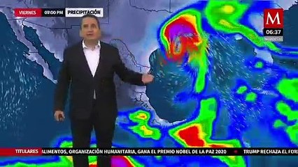 El clima para hoy 9 de octubre, Abimael Salas