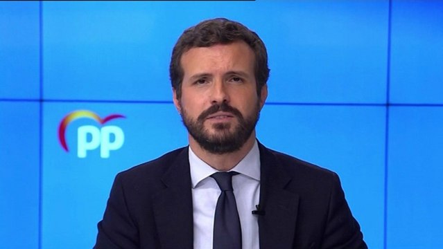 Casado acusa al Gobierno de aplicar un estado de alarma con discrecionalidad