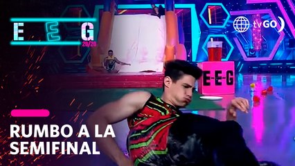 EEG Rumbo a la Semifinal: Facundo González tuvo  una aparatosa caída en "El Tobogán".