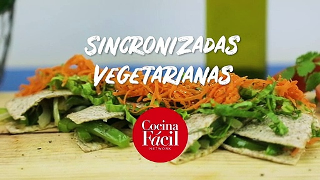 Receta de Sincronizadas vegetarianas