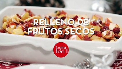 Relleno de frutos secos ¡Receta fácil y rápida!