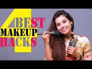 4 Brilliant Makeup Hacks! | Super Tricks