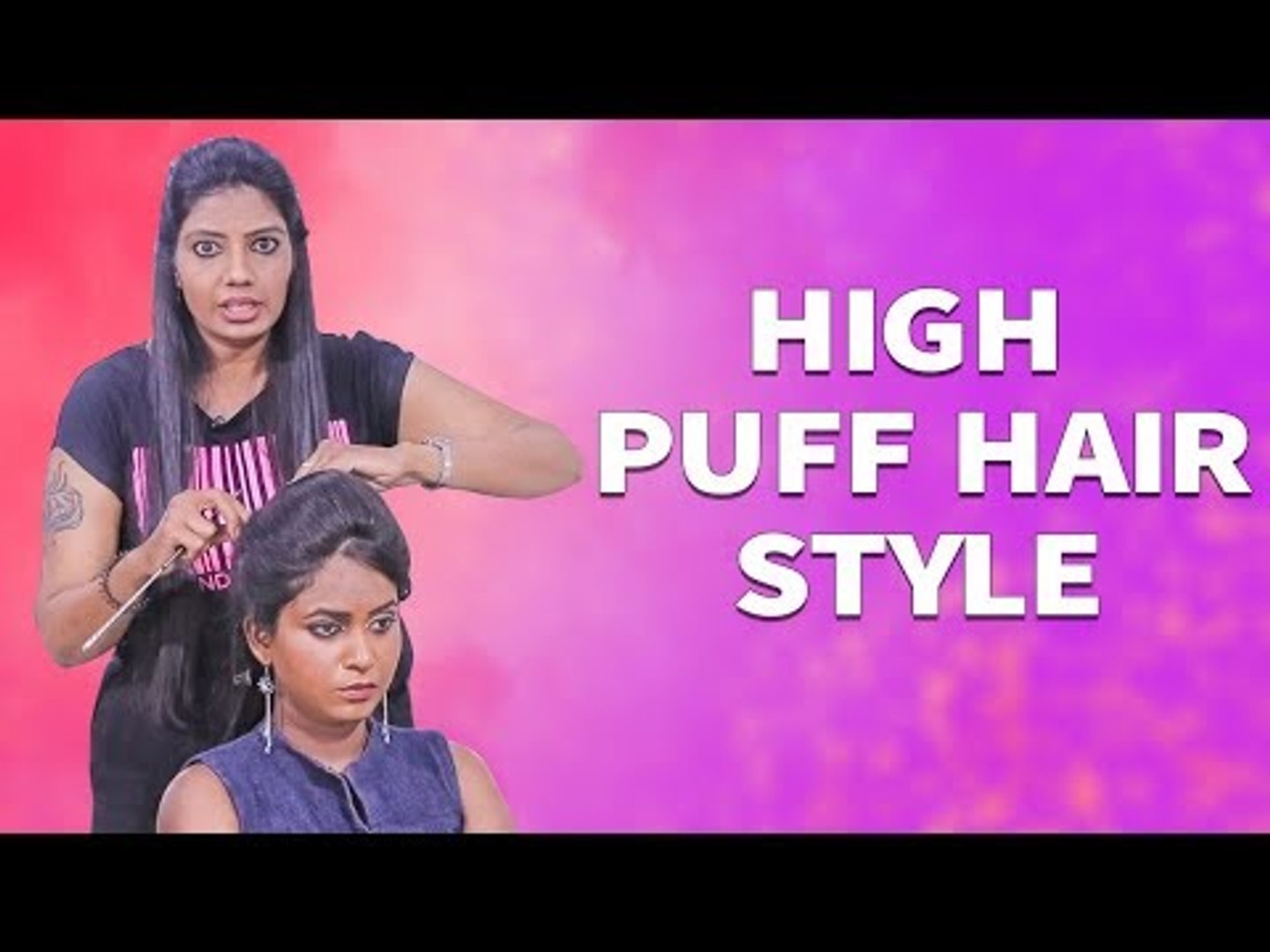How to do High Puff Hairstyle! |Nature Nurture - video Dailymotion