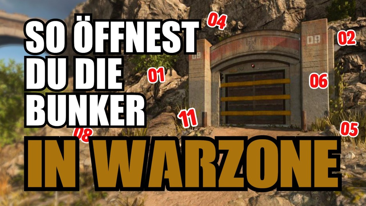 So öffnest du die Bunker in Warzone