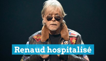 Le chanteur Renaud hospitalisé à Montpellier