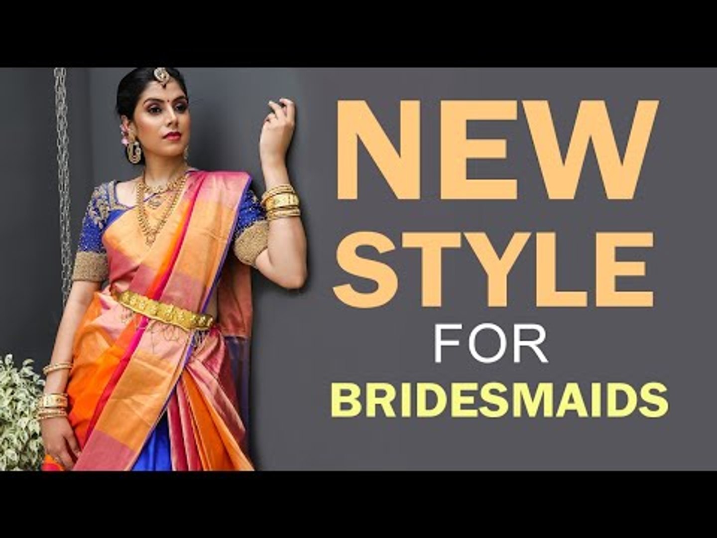 How to drape Pattu Saree in Modern Style! | CanCan Saree | Fusion Trends