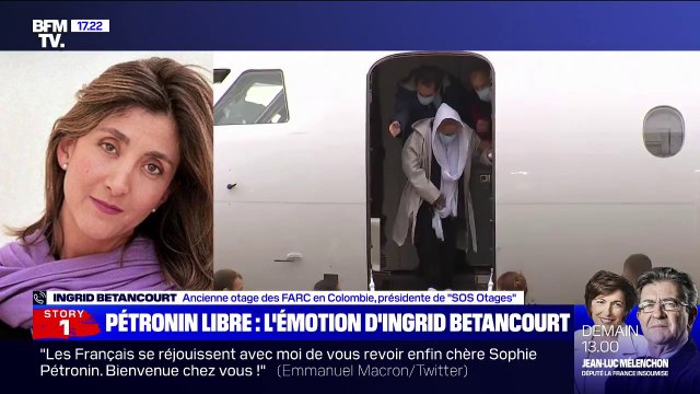 Ingrid Betancourt salue le combat du fils de Sophie Pétronin, un exemple d'héroïsme