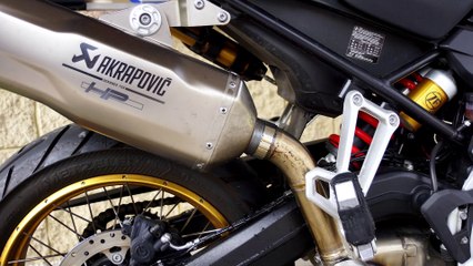 BMW F 850 GS EXHAUST GUARD ASSEMBLY