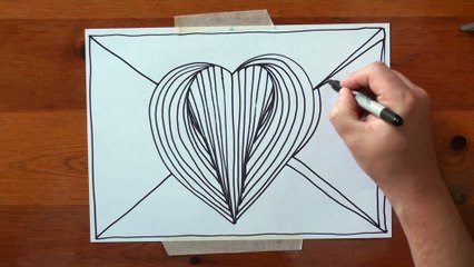 Spiral Drawing | Relaxing line art | Art Therapy | Line Illusion | Episode 002