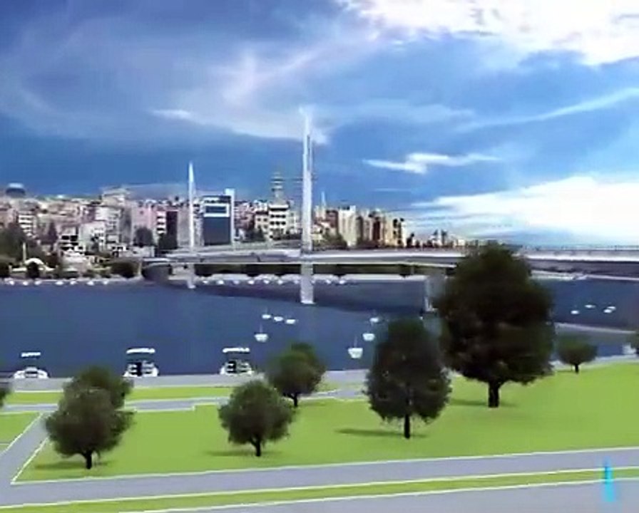 Halic Metro Geçiş Köprüsü Tanıtım Filmi #RayHaber #Haliç #Metro #Köprü #İstanbul