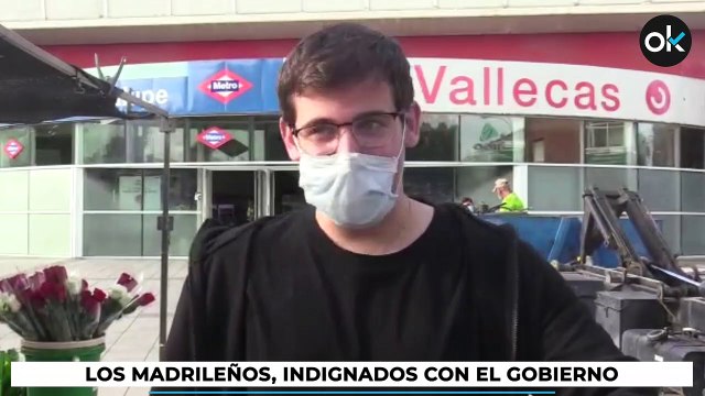 Los madrileños, indignados con el estado de alarma de Sánchez: Son unos sinvergüenzas, sólo quieren hundir a Madrid