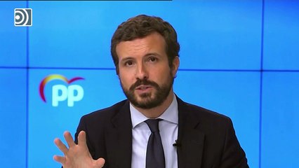 Casado acusa al Gobierno de aplicar un estado de alarma con discrecionalidad