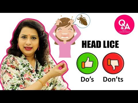 பேன், ஈறு -க்கு Bye Bye! | How to Get rid of Head Lice & Nits | Q&A WITH VASUNDHARA Episode 1