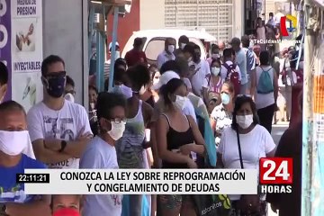 Conozca la ley sobre reprogramación y congelamiento de deudas