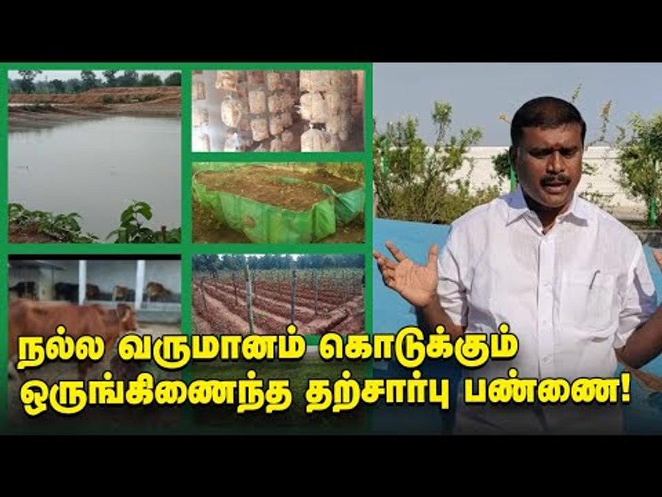ஜே.சி குமரப்பாவின் வழியில் ஒருங்கிணைந்த தற்சார்பு பண்ணை - அசத்தும் முன்னாள் எம்.எல்.ஏ!
