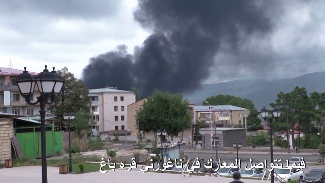 باكو ويريفان تتفاوضان في موسكو على السلام فيما يستمر القتال في ناغورني قره باغ