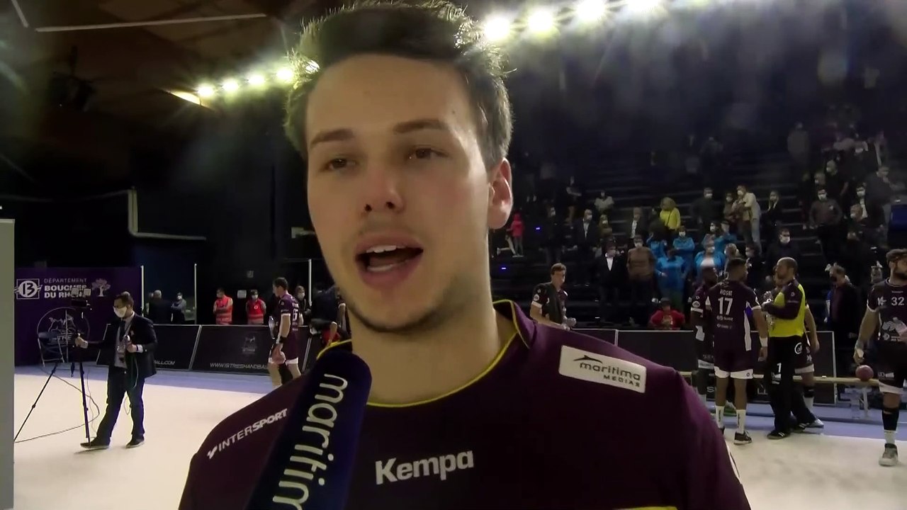 Clément Gaudin et Nicolas Claire après Istres PAUC