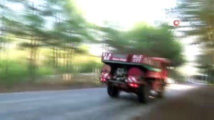 Yangın söndürme uçağının bıraktığı su güvenlik görevlisini ağır yaraladı