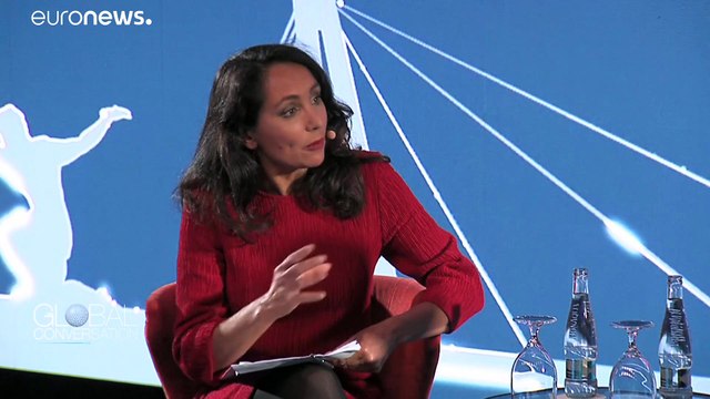 Svetlana Tikhanovskaya, Küresel Tartışmalar'da: Belaruslular zafere kadar mücadele etmeye hazır