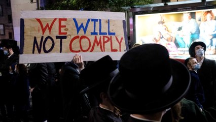 Ultra-Orthodox Jewish groups sue NY governor over COVID-19 curbs