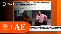 ¿Jefferson Farfán está en coqueteos con Jossmery Toledo? | América Espectáculos
