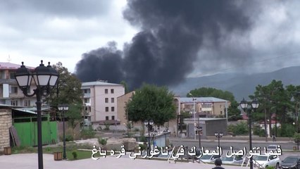 باكو ويريفان تتفاوضان في موسكو على السلام فيما يستمر القتال في ناغورني قره باغ