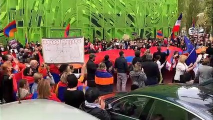 Les Arméniens en Europe manifestent leur solidarité au Haut-Karabakh