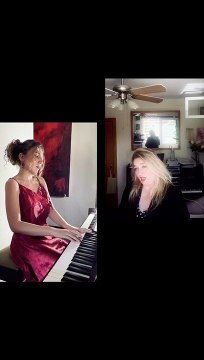 ¨Vissi d´arte¨ from Tosca ,Puccini (confinamiento 2020) Laura Lavilla y Sofía Merchán