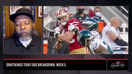 Week 5 DraftKings Tight End Breakdown and Rankings