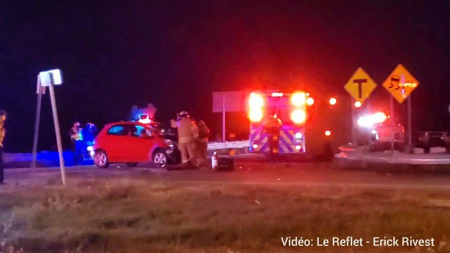 Accident Saint-Constant 8 octobre (Le Reflet - Erick Rivest)