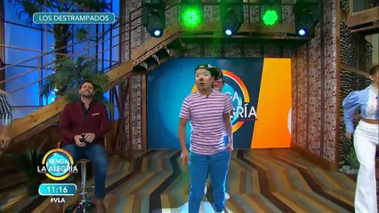 ¡Checa qué equipo adivinó más siluetas de famosos con Los Destrampados! | Venga La Alegría