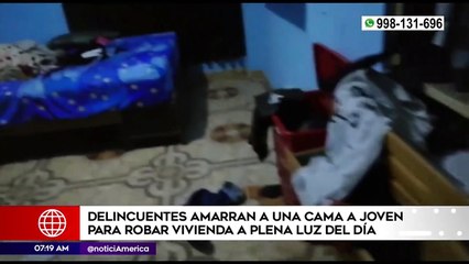 Amarran a una cama a joven para robar su vivienda | Primera Edición (HOY)