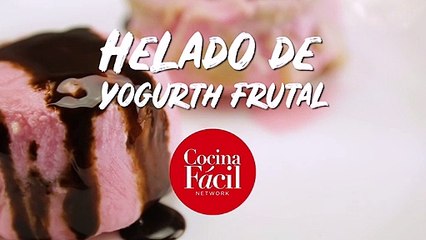 Helado de yogur frutal ¡FACILÍSIMO!