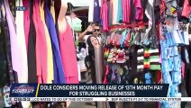 DOLE considers moving release of 13th month pay for struggling businesses