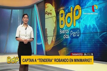 Tarapoto: captan robo de 'tenderos' en minimarket