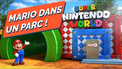 MARIO dans un PARC À THÈME ! SUPER NINTENDO WORLD : on a enfin la DATE !