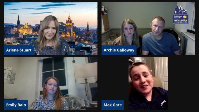 Edinburgh Evening News Local Hero Awards 2020