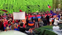 Protestas en solidaridad con Nagorno Karabaj