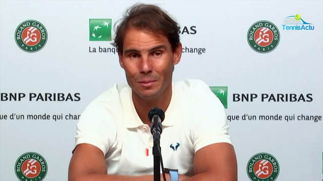 Roland-Garros 2020 - Rafael Nadal : Je ne peux pas prédire l'avenir. C'est toujours difficile de jouer contre Novak Djokovic !
