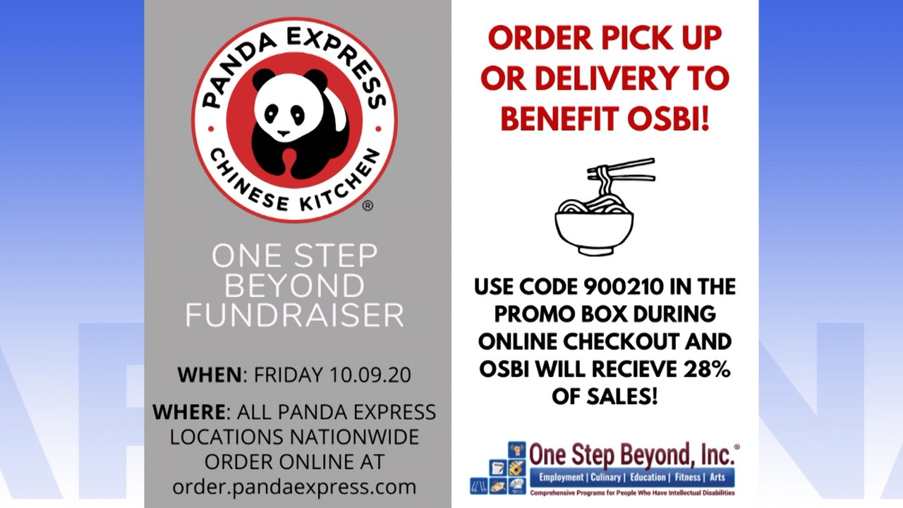 Panda Express Hosts Nationwide Fundraiser For One Step Beyond
