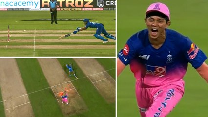 DC vs RR: Shreyasஐ Run-Out செய்த Yashasvi Jaiswal  | OneIndia Tamil