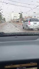 Após onda de calor, moradores registram chuva em Vicente Pires