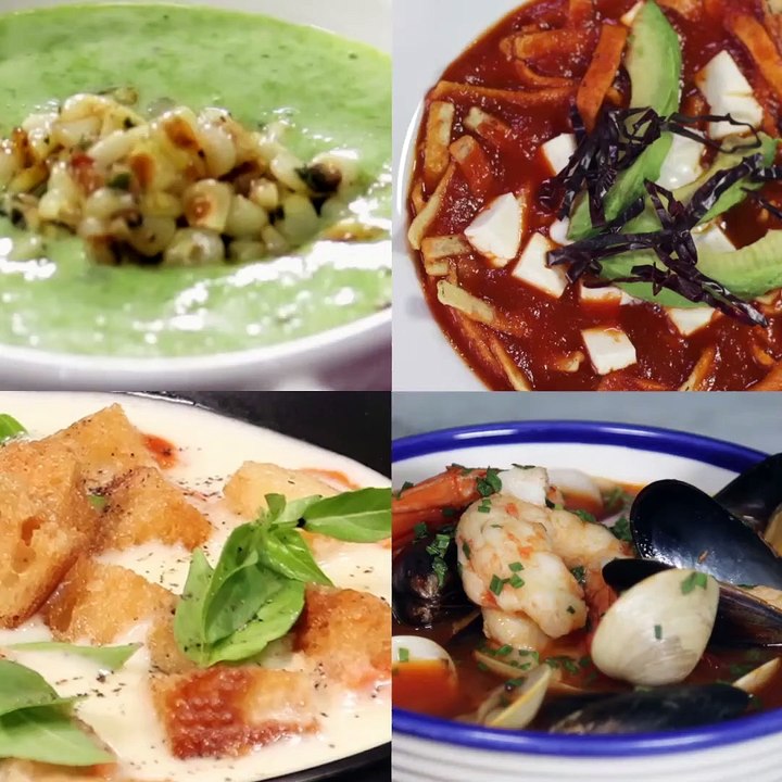Recetas fáciles de CREMAS, SOPAS Y CALDOS
