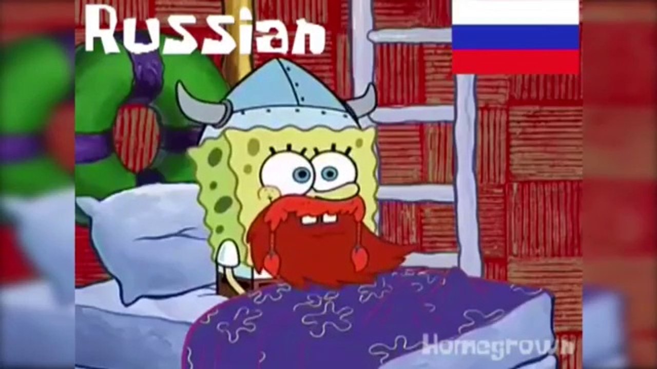 It's Leif Ericsson Day! in 24 different languages (SpongeBob SquarePants)