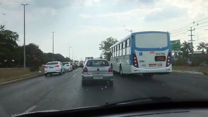Após onda de calor, moradores registram chuva no Núcleo Bandeirante