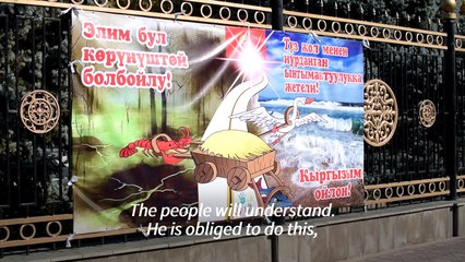 Residents of Bishkek comment after President Jeenbekov says he could resign