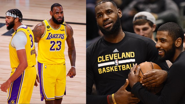 LeBron James Claps Back At Kyrie Saying He And AD Work Because They're Not Jealous Of Each Other