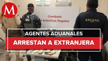 En Baja California, detienen a mujer con más de 120 mil dólares